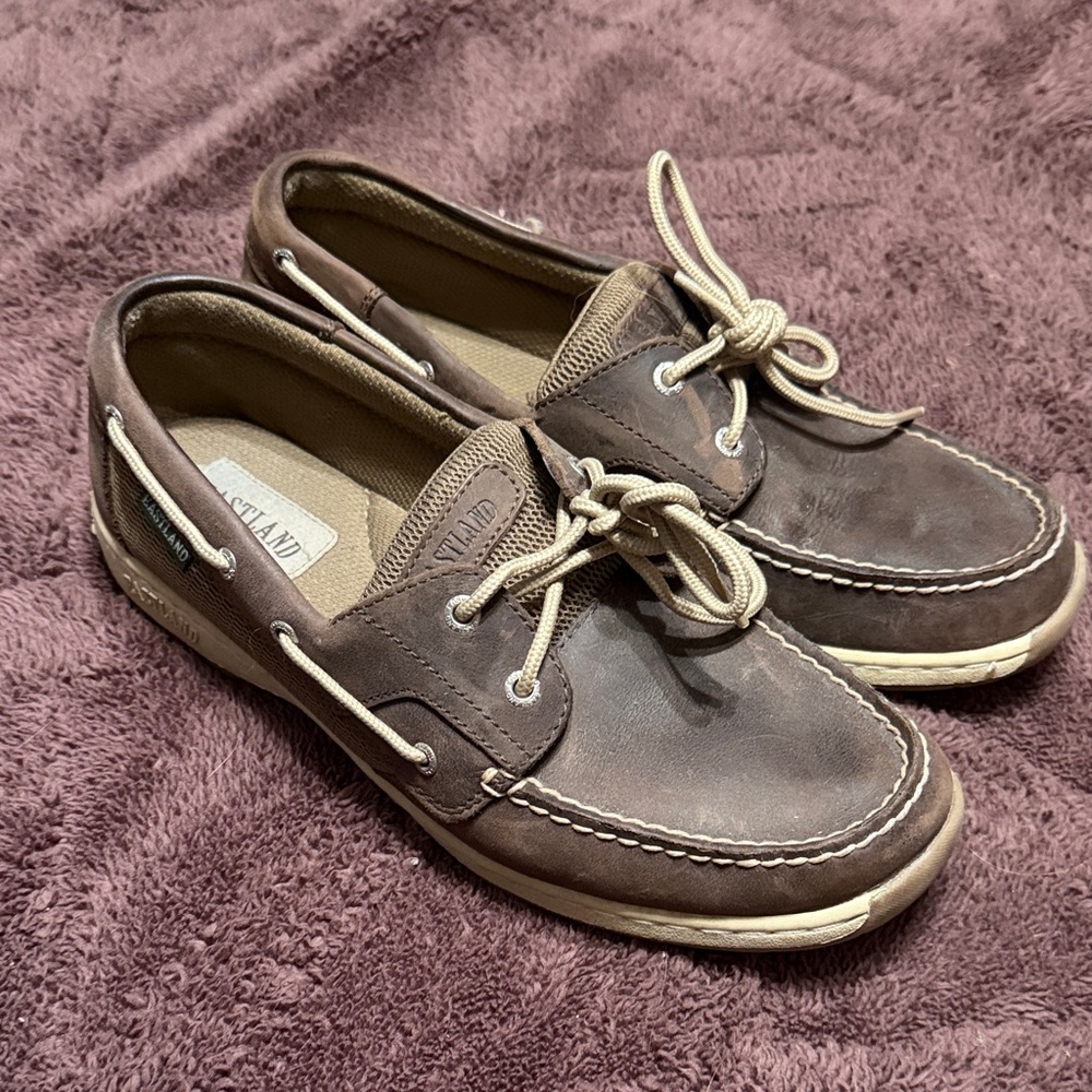 Eastland Brown Boat Shoes